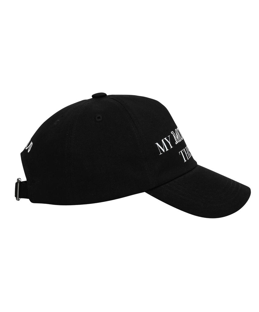 AJOBYAJO [Pba] My Mom Hates This Cap [Black]