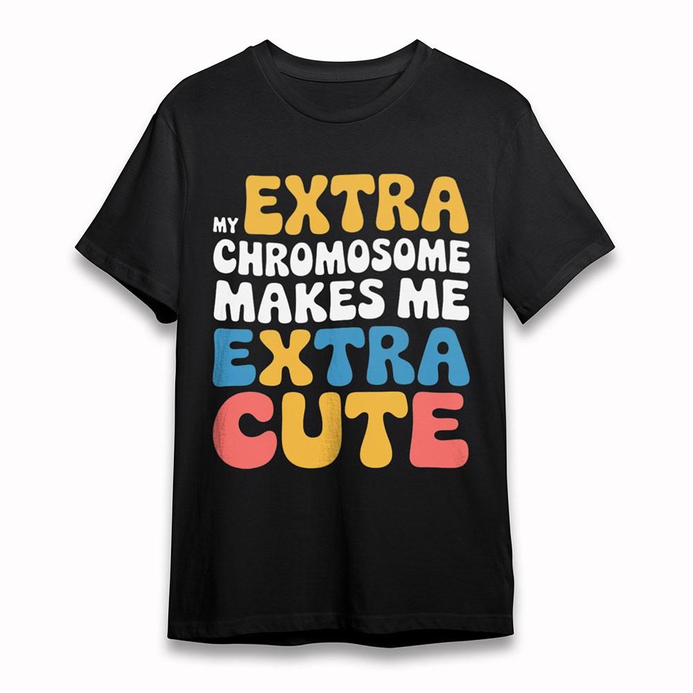 

Men s Classic T-Shirt Chromosome Inspirational Tee Black Cotton Short Plus Size 4XL