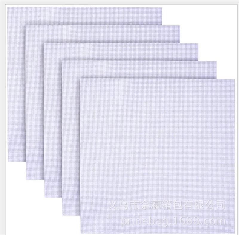 

11CT 14CT16CT 18CT 28CT Aida Cloth Cotton Embroidery Cross Stitch Fabric DIY Needlework Sewing Handcraft Cloth For Women Mom 20x20cm&11CT белый