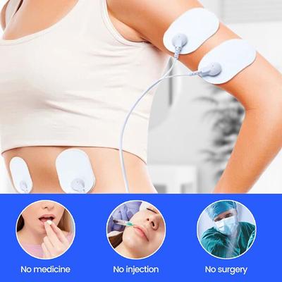 10 STÜCKE/20 STÜCKE/50 STÜCKE Ersatz-Gelpads für Nacken Rücken Bein Ganzer Körper Wiederverwendbares Massage-Gelpad Nackenmassagegerät Stick