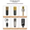 Gooseneck Microphone Stand with Clamp Flexible Adjustable Desk Arm with Microphone Clip for Music Recording Equipment