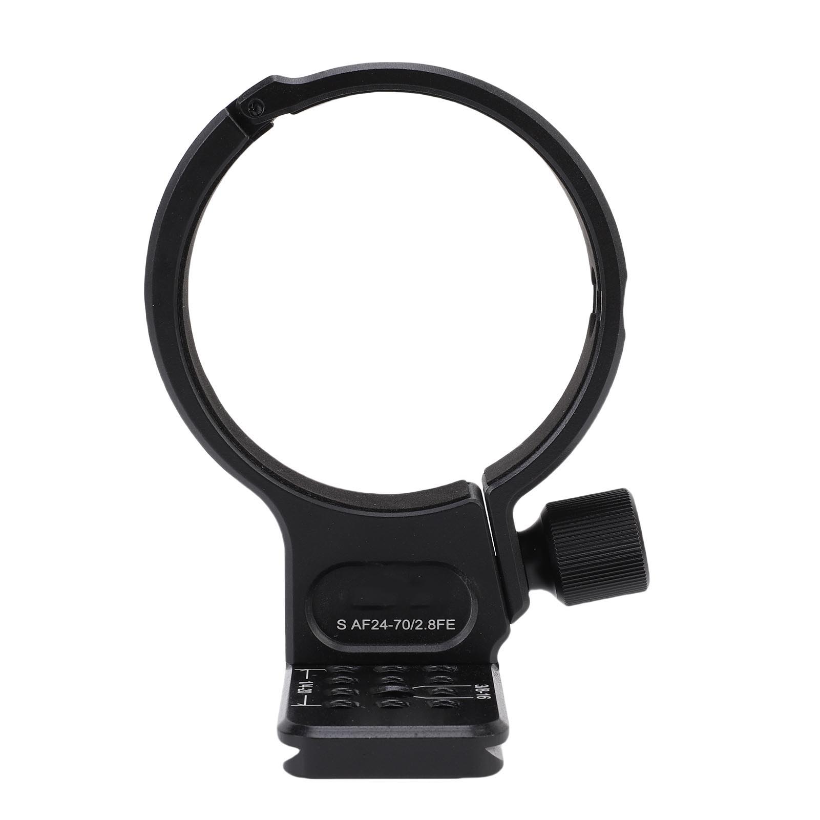 

Tripod Mount Ring Fit for Samyang AF24 70mm F2.8 Lens Aluminum Alloy Support Collar 69mm Fast Release Plate