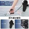 SANLIKE Fishing Split Ring Line Cutter with Split Pliers, Pliers, Pliers, Multi-functional, Lightweight, Case, Silver/Gold (Silver "with Ring")