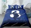 Famous Football Player 3d Bedding Set Football Printed Duvet Cover Set with Pillowcase EuropeAustraliaUSA Twin Queen King Size