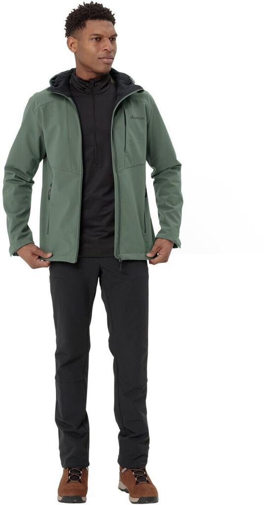 Jacket VAUDE Men's Hooded Jacket Cyclone Hooded Jacket Agave