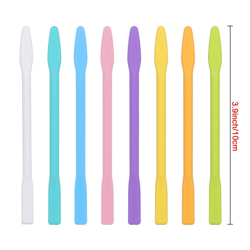 Silicone Stir Stick Color Modulation Cup Dispenser Beauty Stick Adjusting Rod Epoxy Resin Jewelry Making DIY Tool Accessories