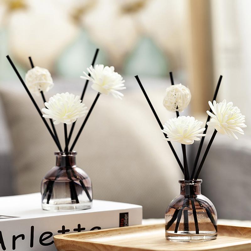 No Fire Aromatherapy Essential Oil Home Indoor Toilet Deodorant Perfume Bottle Dry Flower Air Freshener Bedroom Lasting Fragrance