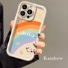 Personalized Rainbow Smile Case for iPhone 17 Pro Max/15 Pro/14/13