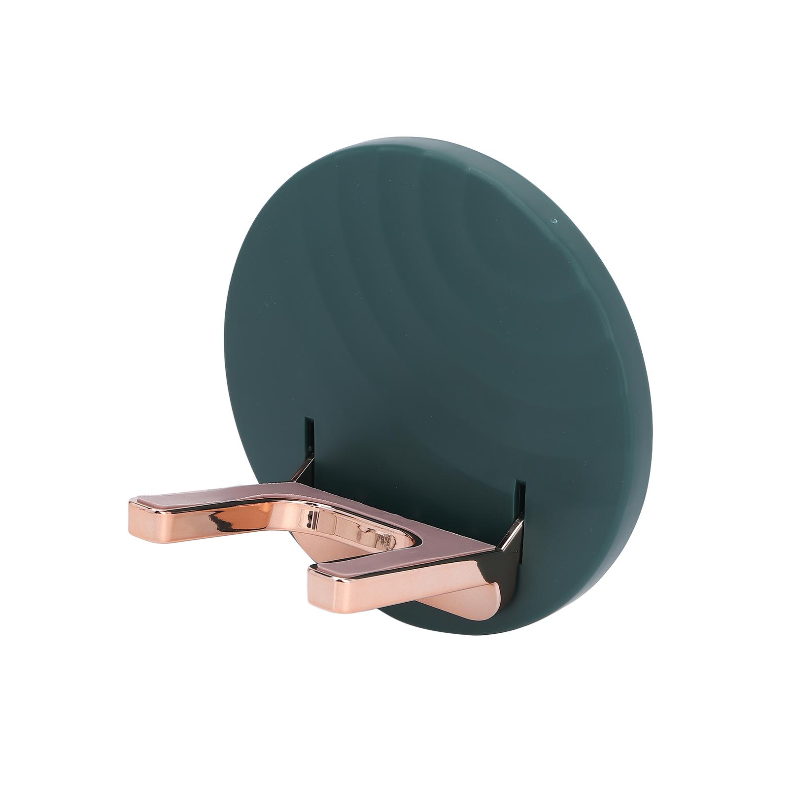 

Подставка-держатель для фена, настенный самоклеящийся органайзер для фена для ванной комнаты, зеленый