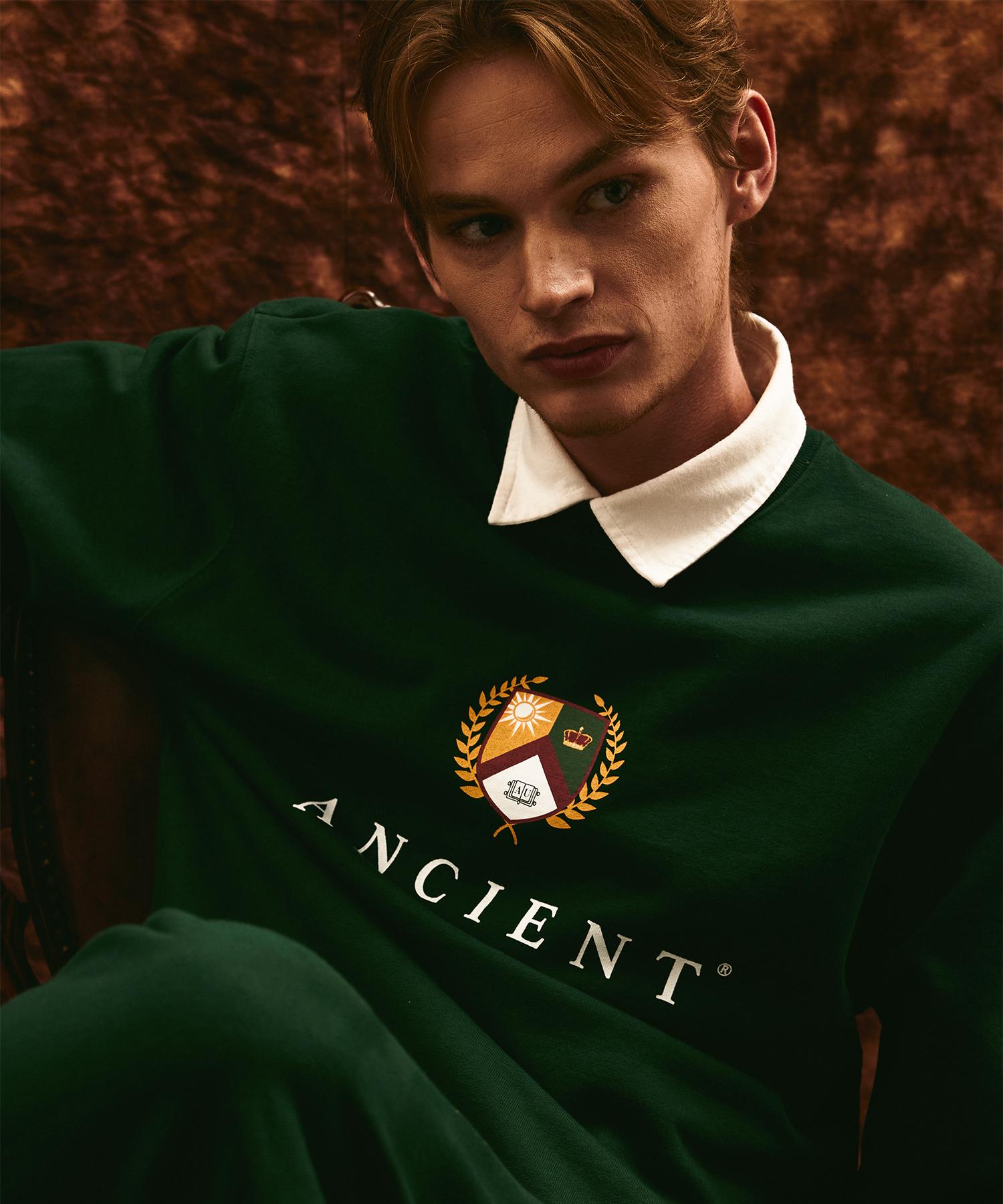 Ancient Union Classic Sweat Dark Green L Size