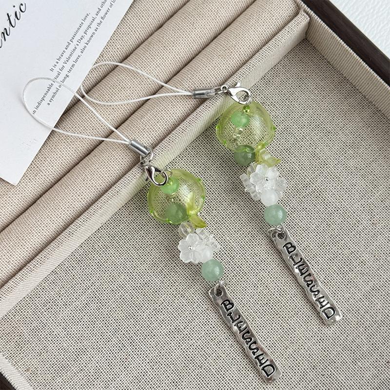 Captivating Bellflower 1Pcs Hanging Ornament with Tassel Perfect for Car Interior Decor