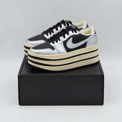 HV8288-001 Nike Air 1 Triple Stack "Argento Metallico/Nero" (Da donna)