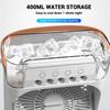 Portable Humidifier Fan AIr Conditioner Household Small Air Cooler Hydrocooling Portable Air Adjustment For Office 3 Speed Fan