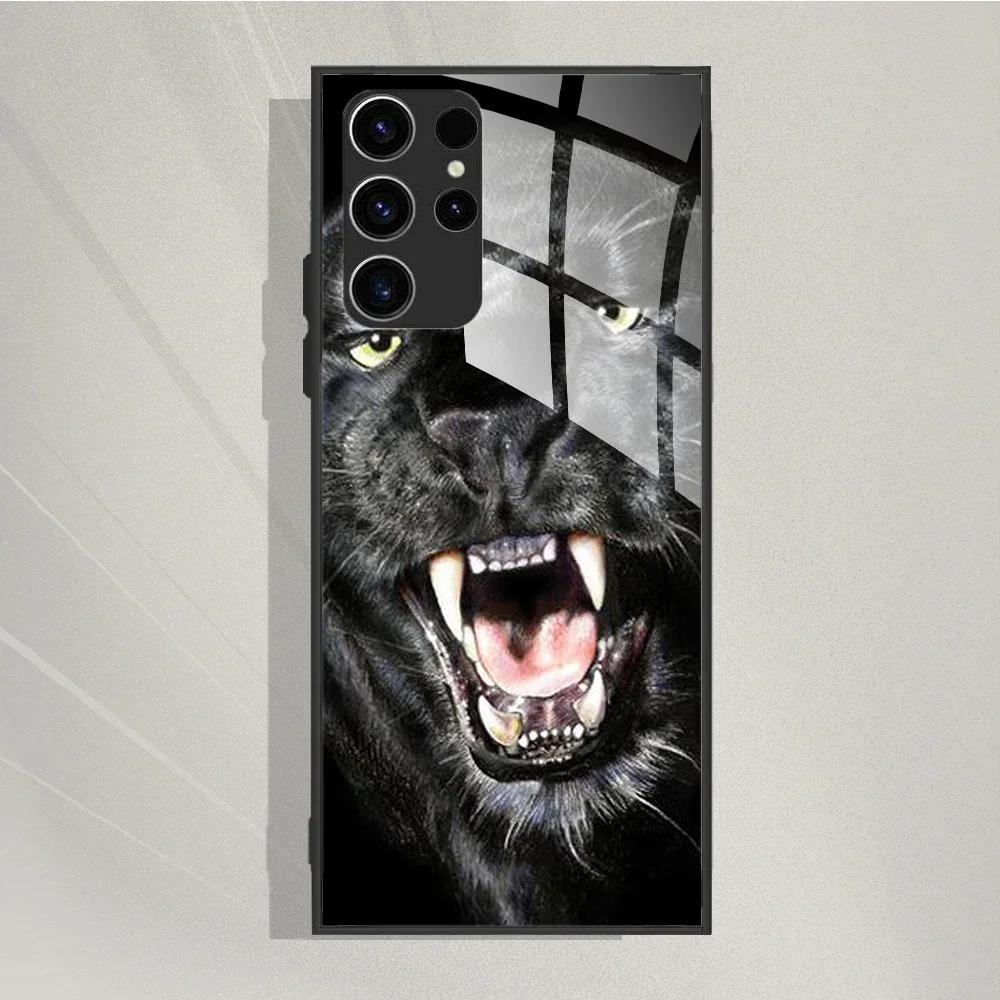 

For Samsung Galaxy S25 Ultra Case Tempered Glass Case Cool Painted Phone Cases For Samsung S25 Ultra Cover S25ultra 5G Fundas Galaxy S25 Ultra