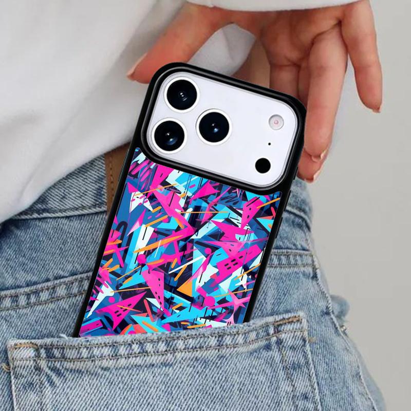 Colorful lines Abstract Graffiti art Phone Case for iPhone 16e 15 14 13 12 17 Pro Max Plus Air 17pro Cover Coque