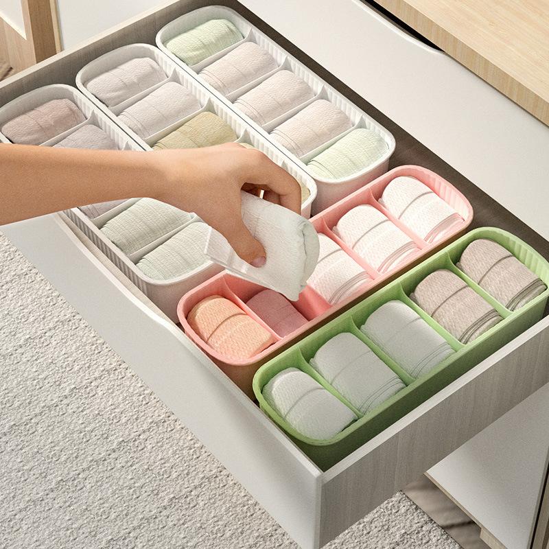 Multifunction Durable Plastic Desktop Storage Box for Organizing Tableware Cosmetics Ideal for Kitchen and Dresser