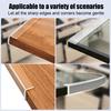 300CM U-Shaped Transparent Table Edge Protector Cuttable Glass Edge Protection Anti-collision Strip Cabinets Furniture Corner Clear Guard Bumper