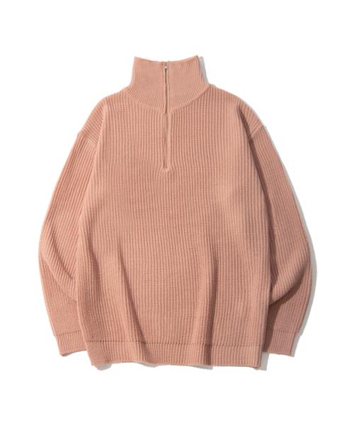 UNLC [Package] Half Zip Solid Knit (5 Colors)