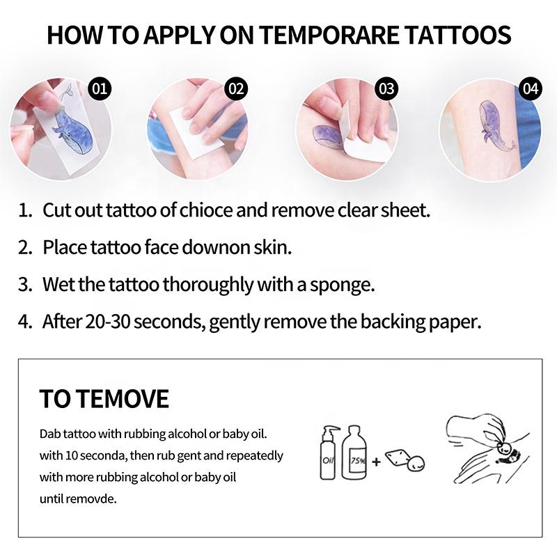Women's Rave Festival UV Neon Body Face Temporary Tattoos Waterproof Fluorescence Fluorescent Fluorescent Tattoo Stickers 20