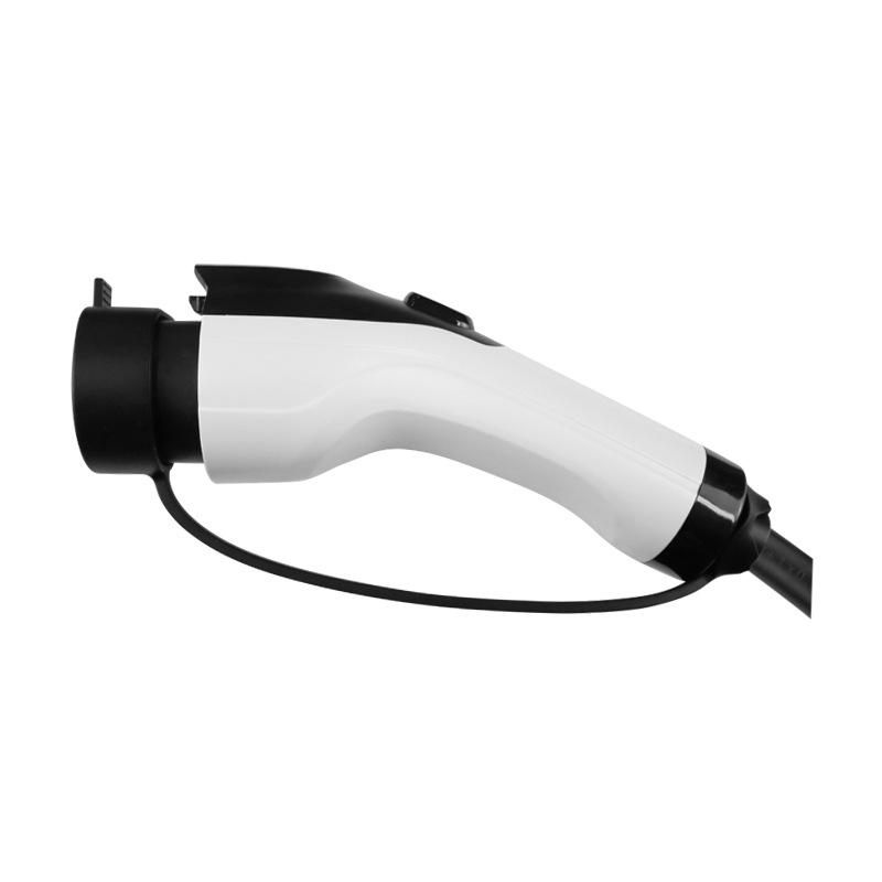 7KW EV Charger Extension Cable, 5-Meter Portable AC Charging Pile Gun Repair Cable.