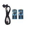 Adaptador DuPont USB 1 a 2 para Placa Base, Interfaz USB 2.0 de 9 Pines a Doble 9 Pines, En Stock