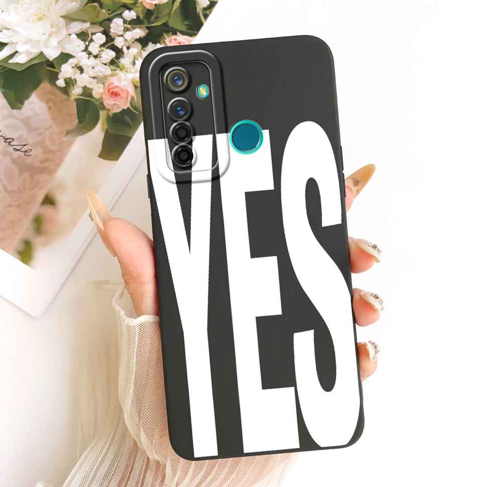 Shockproof Case For Realme 5 Pro Casing Popular Cute Rabbit Soft Matte Cover Realme5 Pro 5Pro RMX1971 RMX1973 Phone Case