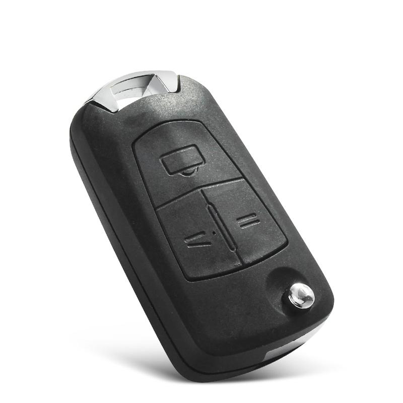 KEYYOU Remote Modified Flip Folding Car Key Shell For Opel VAUXHALL Vectra Astra Zafira 3Buttons HU100 HU46 Blade Fob Case