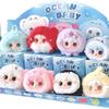 Yooki Ocean Treasure Plush Mascot  Soothing Design  Blind Box Set of 8 + Small & Large Secrets (Crab's Treasure & Captain Turtle)  Fluffy Boa with