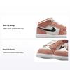 1 Mid Alt SE Orange Wildleder (TD) Baby Sneakers Team-Orange Sail White DZ4469-800