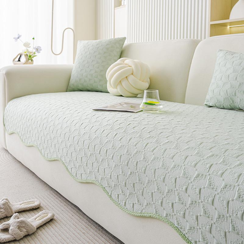 

Современная простота Летняя новинка Подушка-софа в форме крутого боба Продвинутое ощущение Нескользящий и дышащий цельный чехол 70*70cm