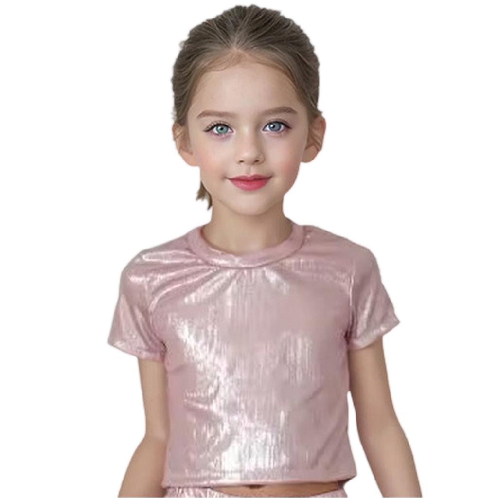 Hip Hop Tanz T-Shirt für Kinder - Lockeres Oberteil mit kurzen Ärmeln