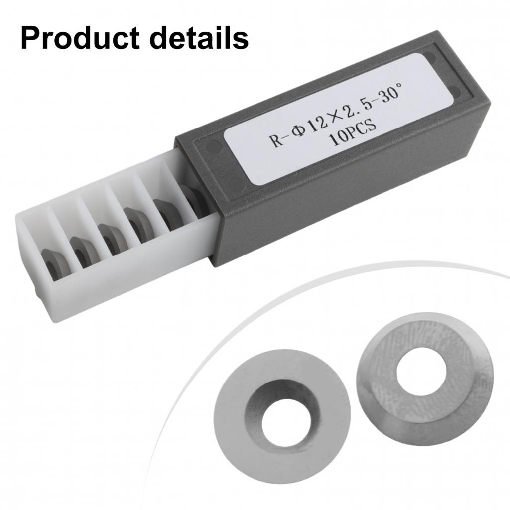 Rund meiselskjærer karbid indekserbare innsatser for mini og for finisher.