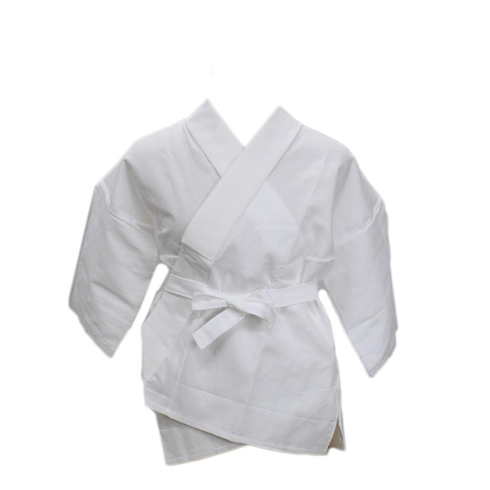 

[Kimono Biyori] [hga305] Women s Summer Half-Length Kimono Undergarment with Gauze Lining, with Collar, Neck Opening, and Ties, Size M