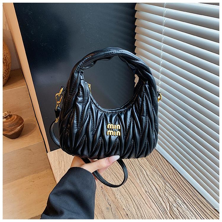 Nischen-Halbmondtasche Damen 2025 neu Pendler-Handtasche Achseltasche Schulter-Halbmondtasche Premium Umhängetasche Tide