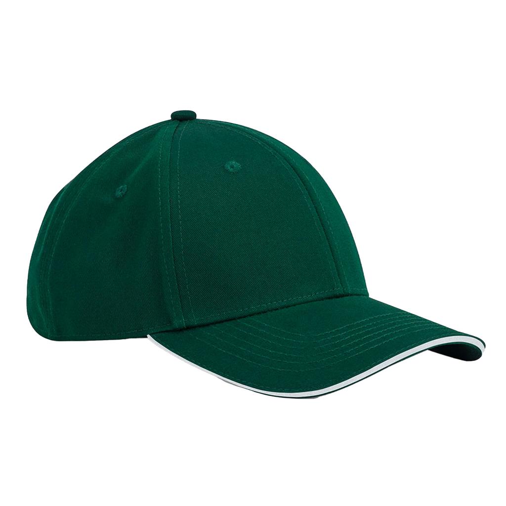 EarthAware 6 Panel Organic Cotton Sandwich Peak Cap