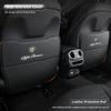 Car Seat Back Anti Kick Cover Pad Leather Protector Mat For MiTo 147 Giulia 156 159 Stelvio Giulietta 4C Brera Disco