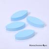 4/8Pcs Reusable Eyelash Pratice Sponges Eye Shape Lash Display Foam Spong Training Lashes Extension Supplies Accesories Tools