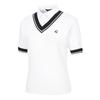 TAYLORMADE APPAREL 26Ss Women'S Layered Collared Short Sleeve Knit T8031S66124-100