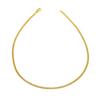 Vietnam Gold Sand Necklace - Luxurious Braided Choker with Long-Lasting Color Retention