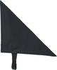 Dreieckig Einheitsgröße [Sieben Uniformen] GY7015-9 Bandana, Schwarz,