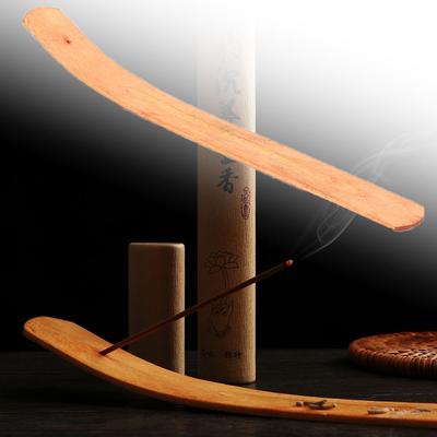 Elegant Incense Board Keisaku Wooden Stick Holder Incense Bvrner Censer Ash Catcher