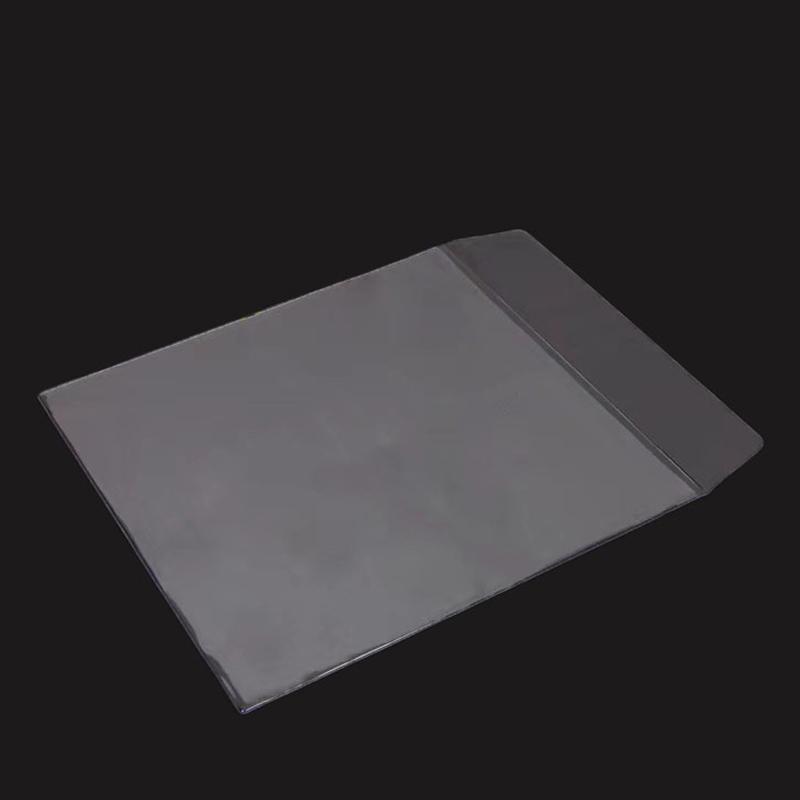 5Pcs 7/10/12 Inch Pvc Thicken Record Protective Sleeves Lp Vinyl Records Outer Sleeves Reusable Flat Open Top Bag Cover