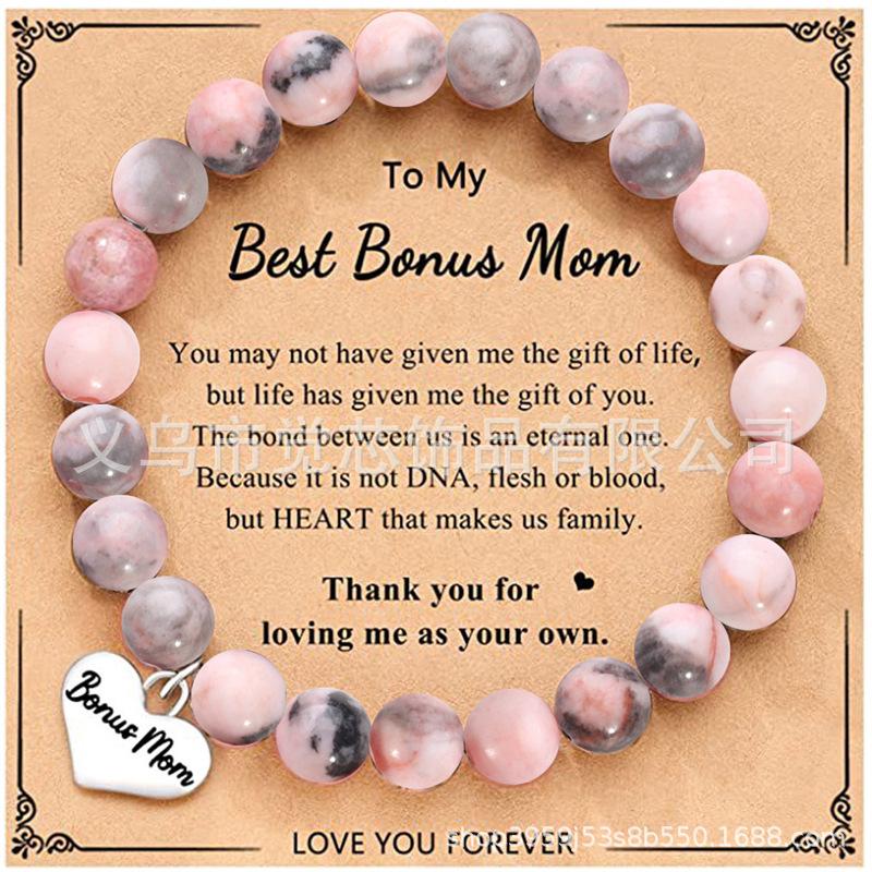 JYL TS Bracelet Ladies Elastic  Heart Charm Festival Gift Attracts Love & Joy