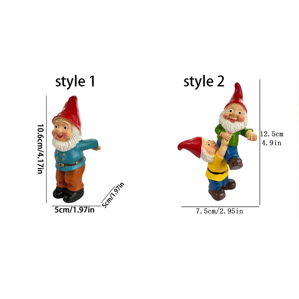 Resin Crafts Dwarf Hanging Flower Pot Cute Climbing Gnome Figurines  Home Decor