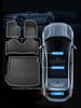 TPE 3D Car Floor Mats Cargo Liner Trunk Pad for ZEEKR 001 Foot Mats Set All Weather Waterproof Left Rudder