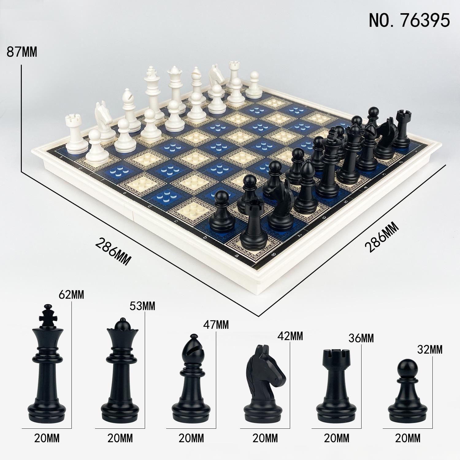 

Шахматы Детская головоломка Интерактивная игра Реквизит Строительный блок Игрушка для сборки мелких частиц