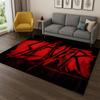Tappeto Tappetino Retro Slayer Heavy Metal Rcck Band Segno per Camera da Letto Soggiorno Divano Zerbino Decorazioni per la Casa, Tappeto per Area Giochi Bambini Antiscivolo