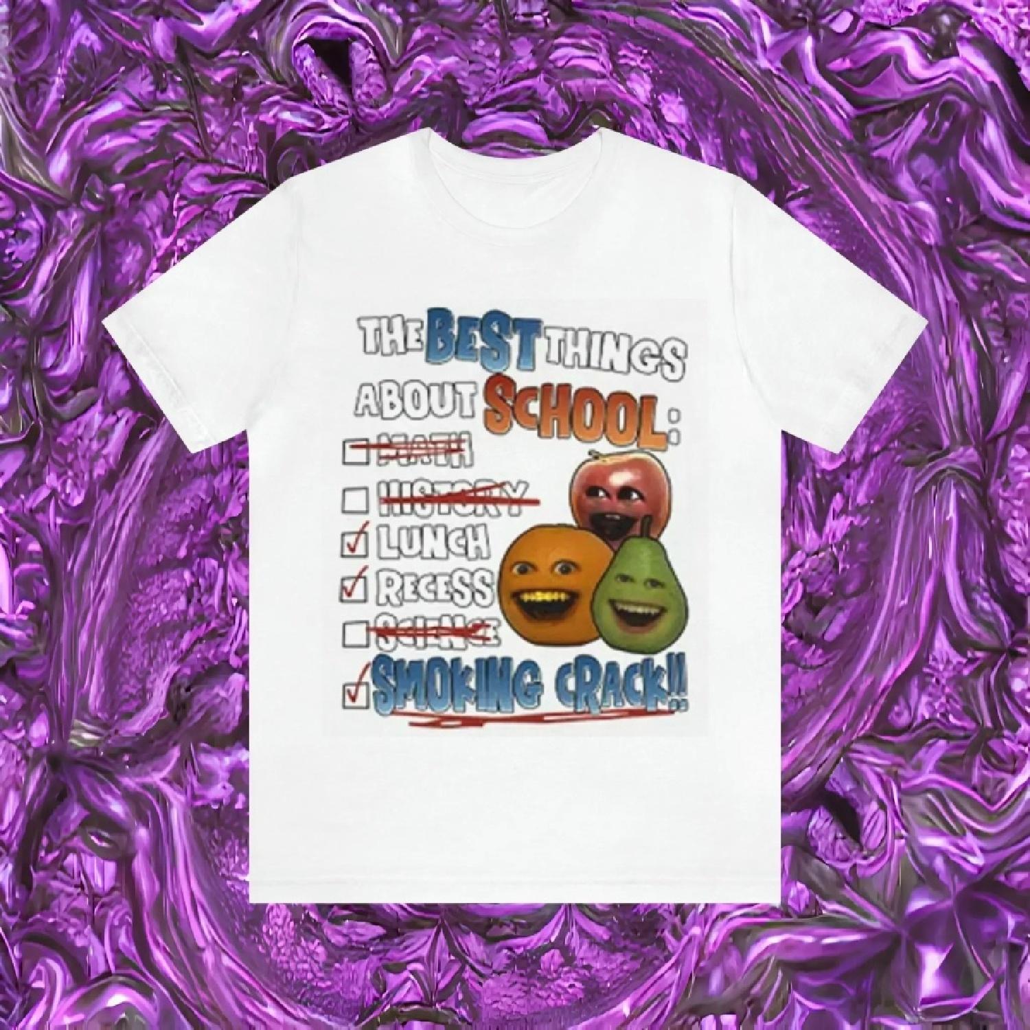 

Funny Annoying Orange Unisex Jersey Short Sleeve Tee Size S 3XL Best Birthday Gift XXXXXL білий