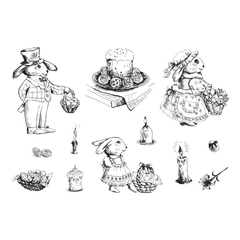 Animal Clear Silicone Stamp for DIY Invitation Card Scrapbooking Paper Craft Rubber Stamp Handmade Journaling Supplies