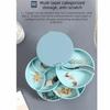with Lid Desktop Storage Box Multilayer Earring Ring Box Rotating Plastic Stand  Women